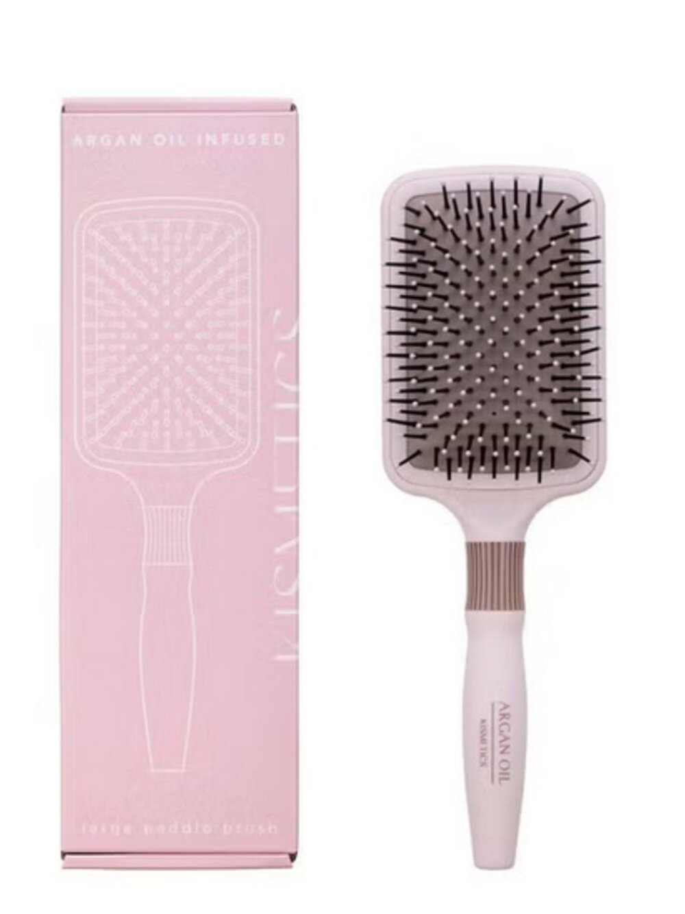 Argan Oil Infused Large Paddle Hair Brush - Kismetics